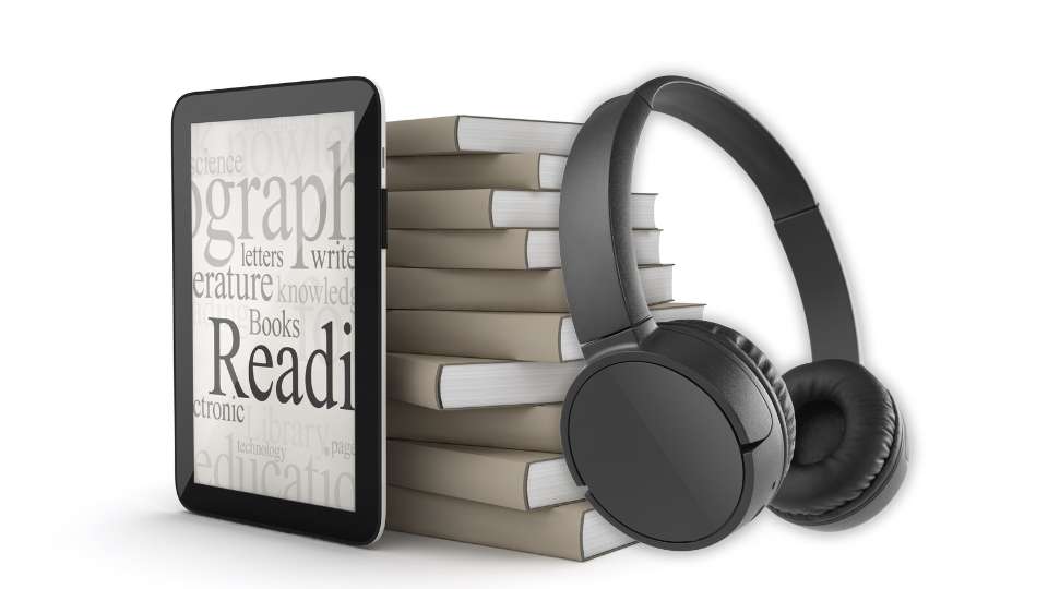 Livro impresso, ebook, audiobook